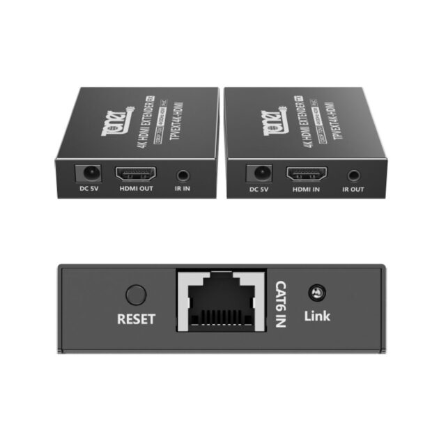 TVPEXT-4K HDMI Extender Input-Output